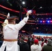 Service members participate in inaugural parade