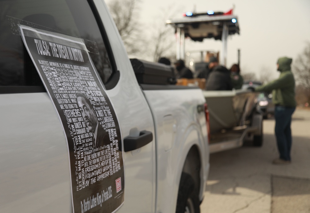 Tulsa District employees march in MLK Memorial Parade