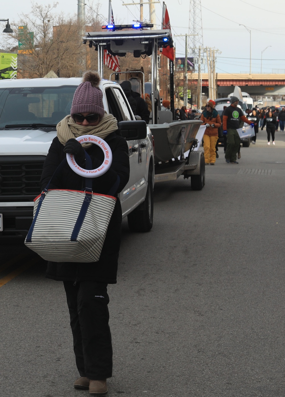 Tulsa District employees march in MLK Memorial Parade