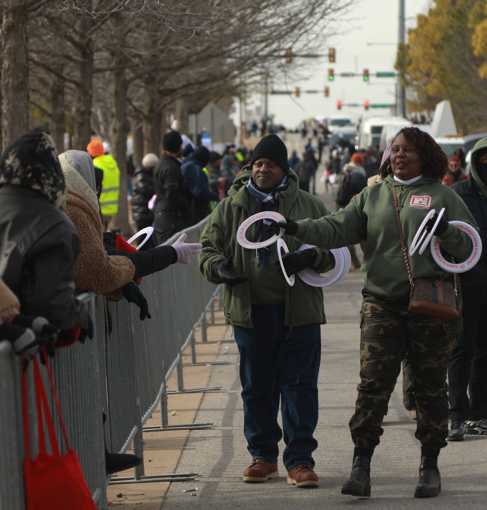 Tulsa District employees march in MLK Memorial Parade