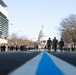 National Guard Soldiers Patrol Pennsylvania Avenue Ahead of 60th Presidential Inauguration Motorcade