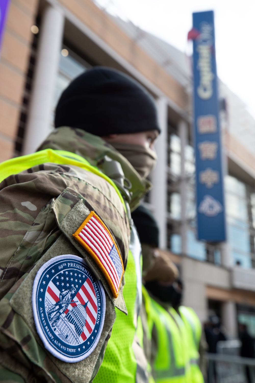 Maryland National Guard supports inauguration security