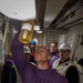 Nimitz Chief Warrant Officer Inspects Fuel Sample