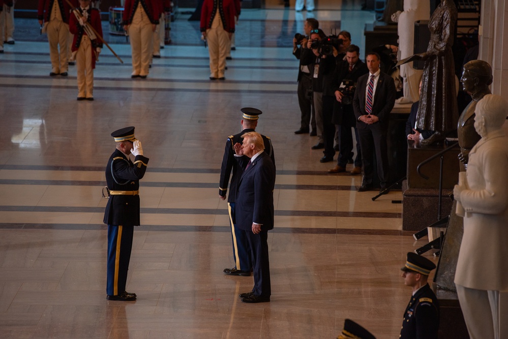 First Honors conducted at U.S. Capitol as part of 60th Presidential Inauguration