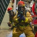 USS Howard Conducts Hangar Bay Fire Drill