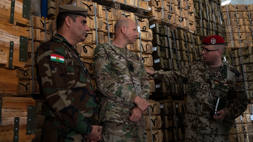 Coalition Advisors Assess Regional Logistics Hub Duhok