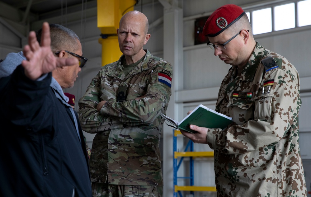 Coalition Advisors Assess Regional Logistics Hub Duhok