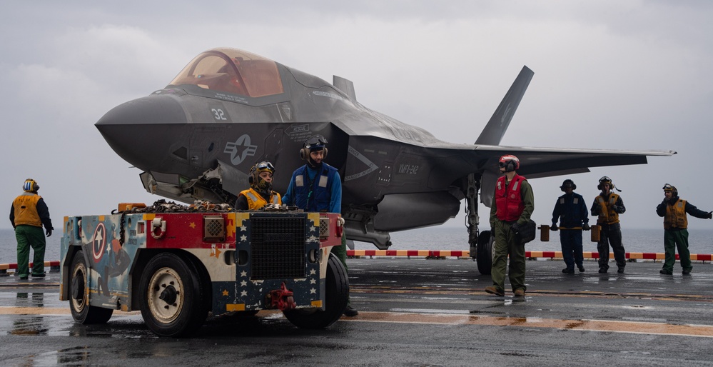 USS America (LHA 6) Conducts Flight Operations