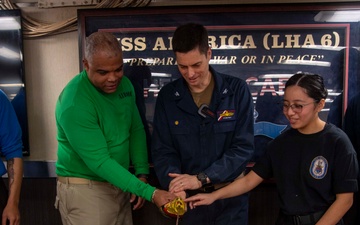 MLK Observation Ceremony aboard USS America (LHA 6)