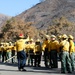 Cal Guard Type II Handcrews Working At The Palisaded Fire