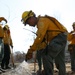 Fire Crews Work On Area Affected By Palisades Fire