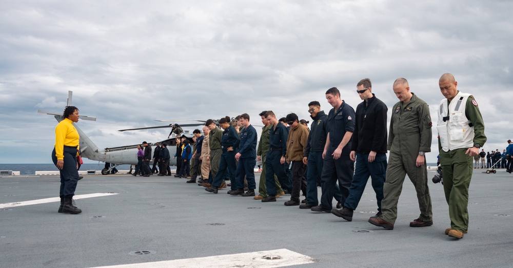 FOD Walkdown aboard USS America (LHA 6)