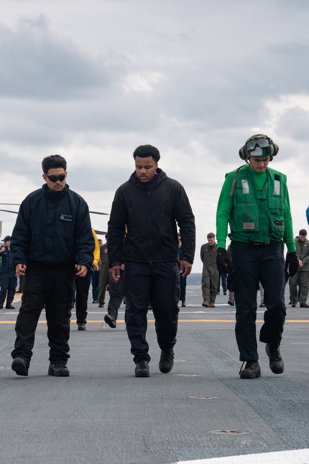 FOD Walkdown aboard USS America (LHA 6)