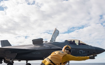 USS America (LHA 6) Conducts Flight Operations