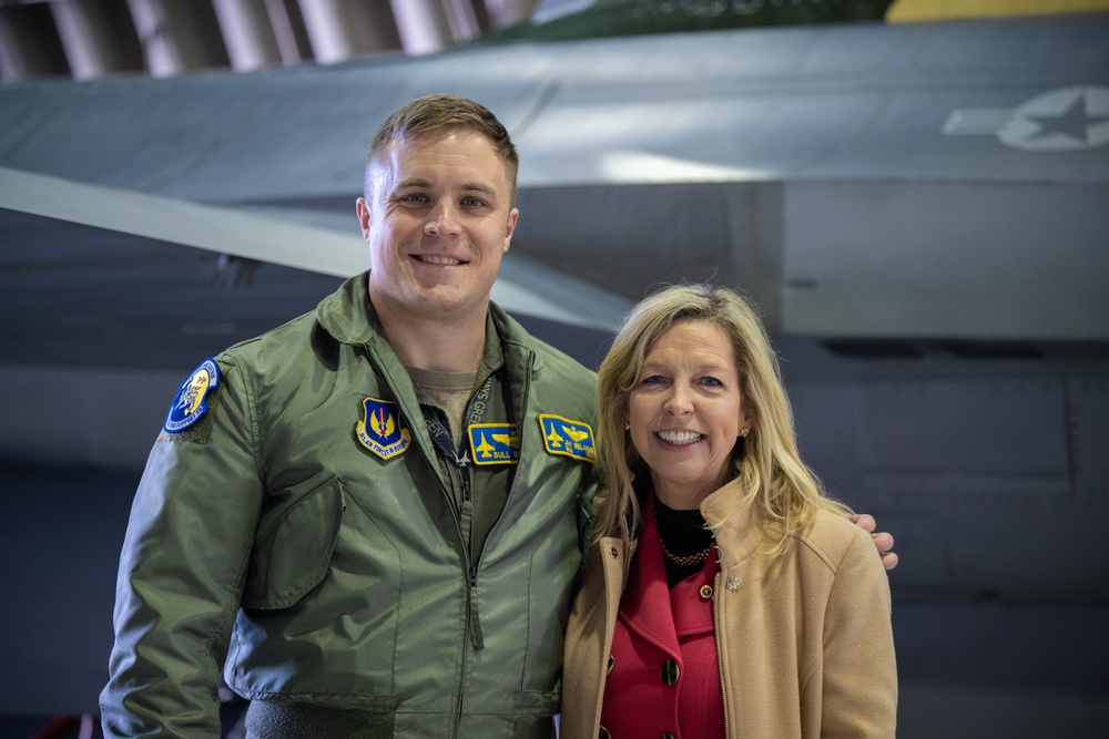 2023 Shine Award Presented to 555th FS Pilot