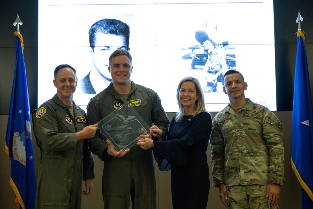 2023 Shine Award Presented to 555th FS Pilot