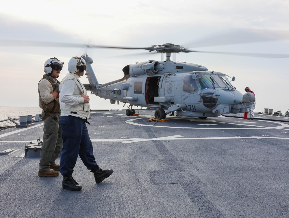 Flight Quarters Aboard USS The Sullivans