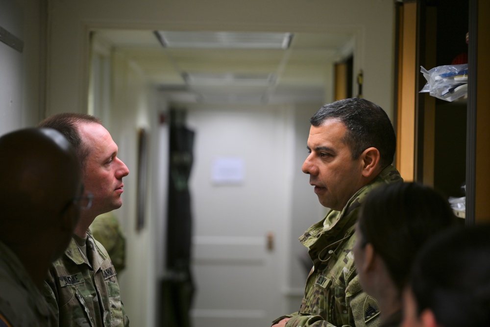 D.C. National Guard Senior Leaders Visit Soldiers and Airmen Ahead of 60th Presidential Inauguration