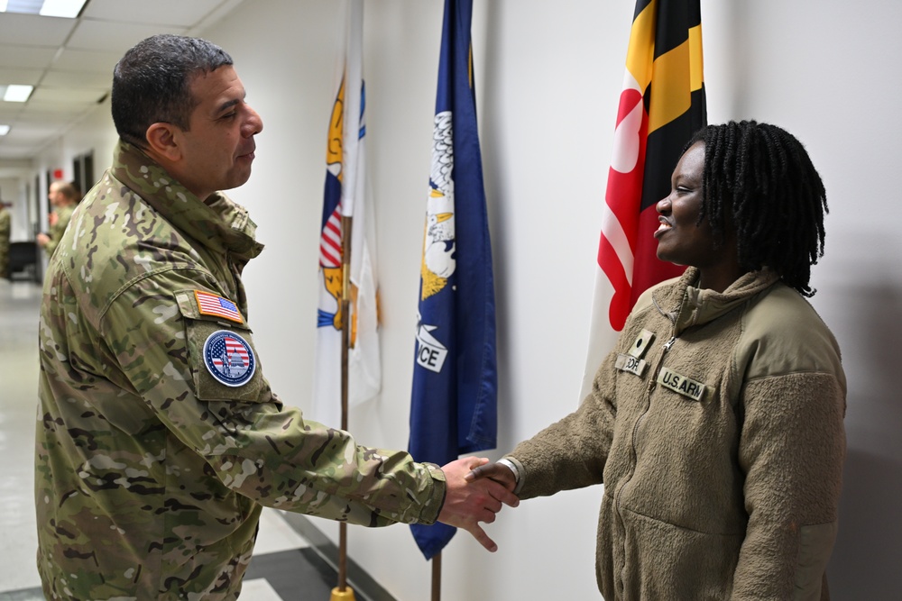 D.C. National Guard Senior Leaders Visit Soldiers and Airmen Ahead of 60th Presidential Inauguration