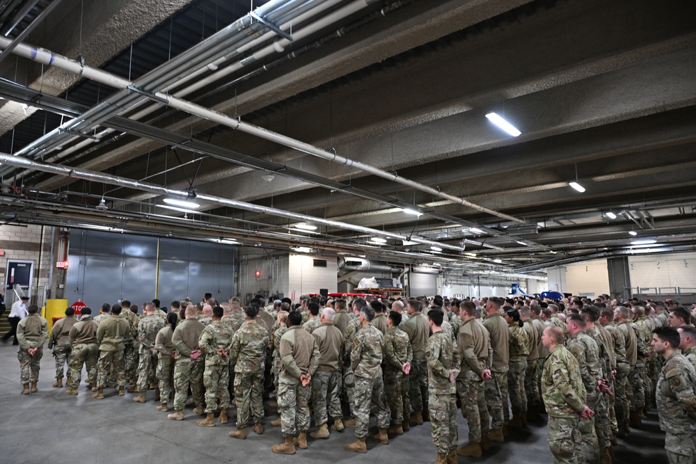 D.C. National Guard Senior Leaders Visit Soldiers and Airmen Ahead of 60th Presidential Inauguration