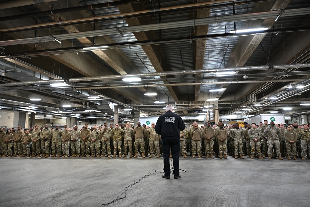 D.C. National Guard Senior Leaders Visit Soldiers and Airmen Ahead of 60th Presidential Inauguration