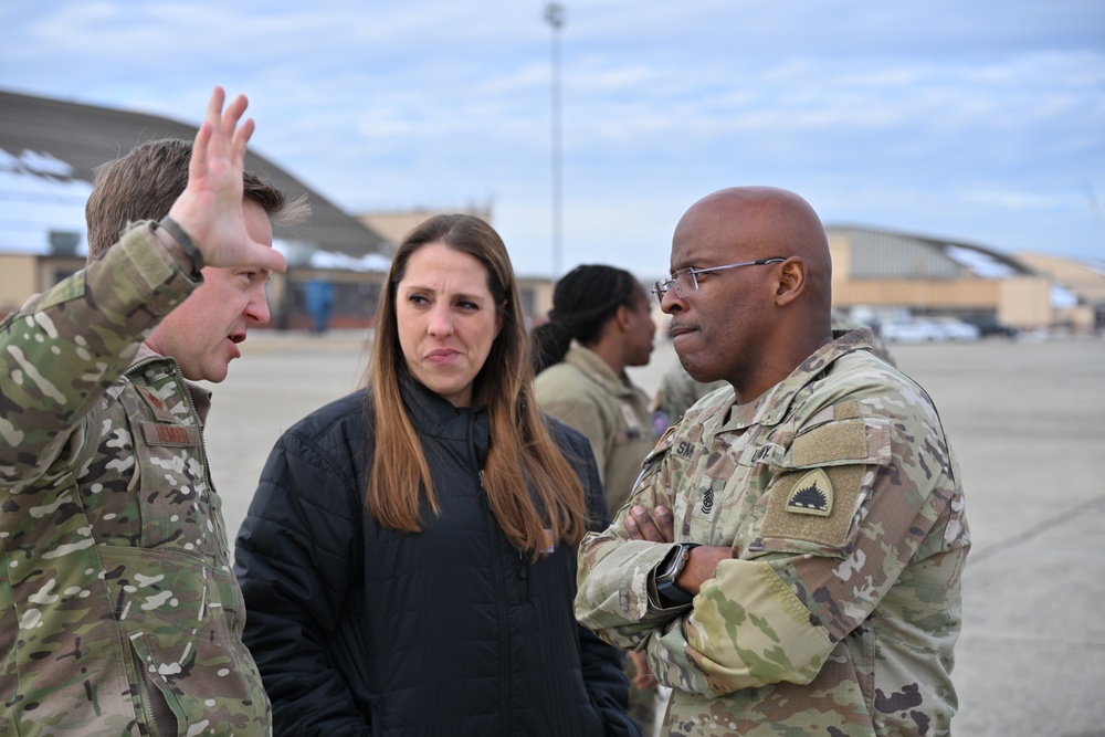 D.C. National Guard Senior Leaders Visit Soldiers and Airmen Ahead of 60th Presidential Inauguration