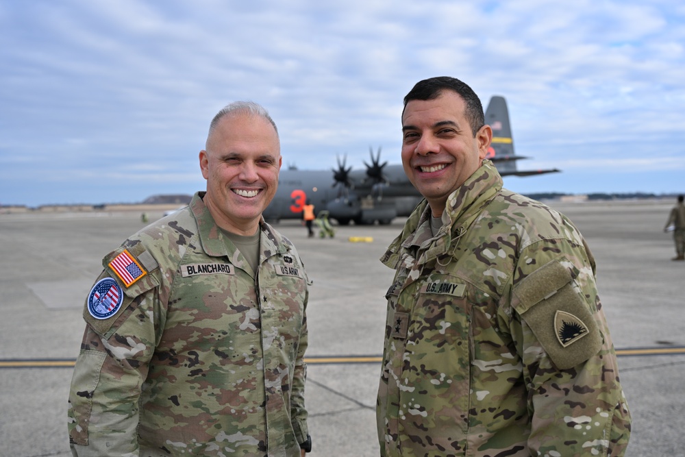 D.C. National Guard Senior Leaders Visit Soldiers and Airmen Ahead of 60th Presidential Inauguration