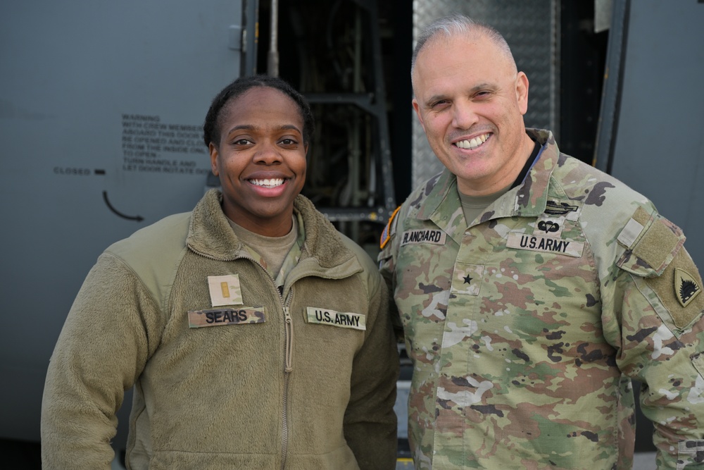 D.C. National Guard Senior Leaders Visit Soldiers and Airmen Ahead of 60th Presidential Inauguration