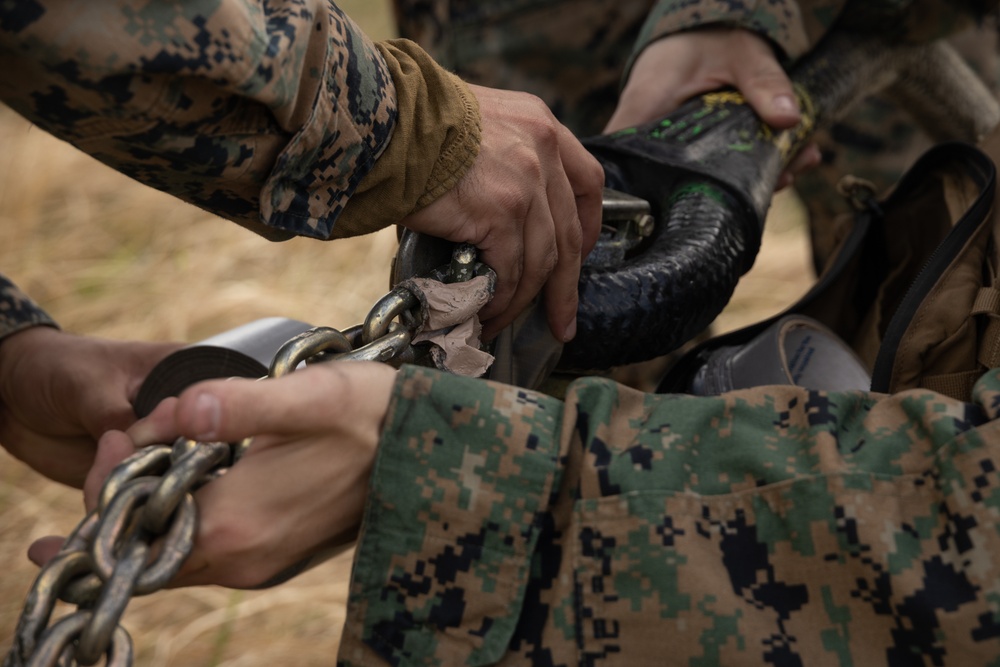 3rd LSB Helicopter Support Team Training