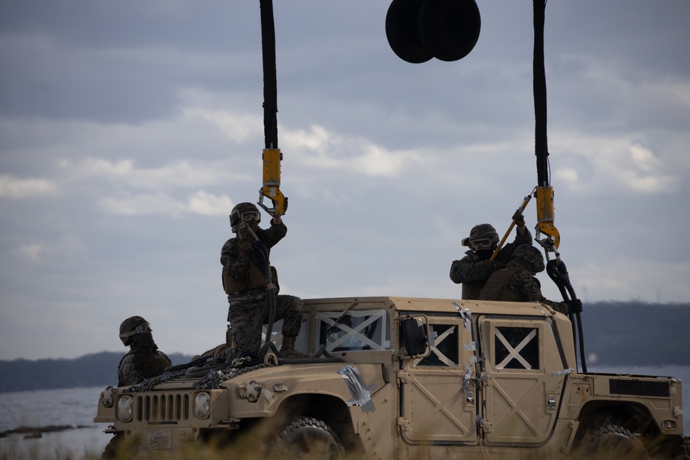 3rd LSB Helicopter Support Team Training