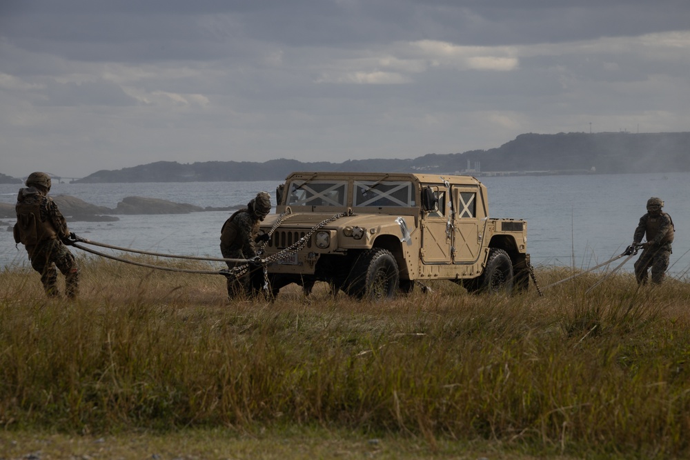 3rd LSB Helicopter Support Team Training