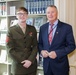 U.S. Marine Receives the President’s Intelligence Advisory Board Killian Award