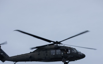 U.S. Soldiers assigned to 2-227th AR and Estonian Forces conduct a Protective Service Detail Training Exercise