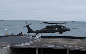 U.S. Soldiers assigned to 2-227th AR and Estonian Forces conduct a Protective Service Detail Training Exercise