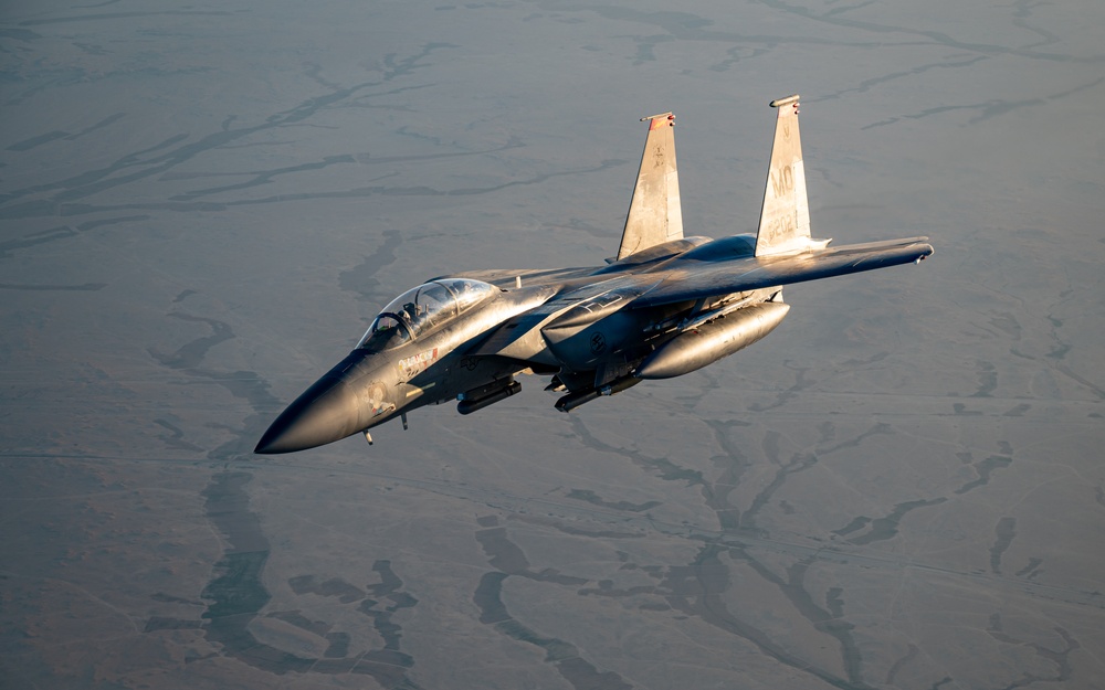 Refueling Strike Eagles U.S. CENTCOM