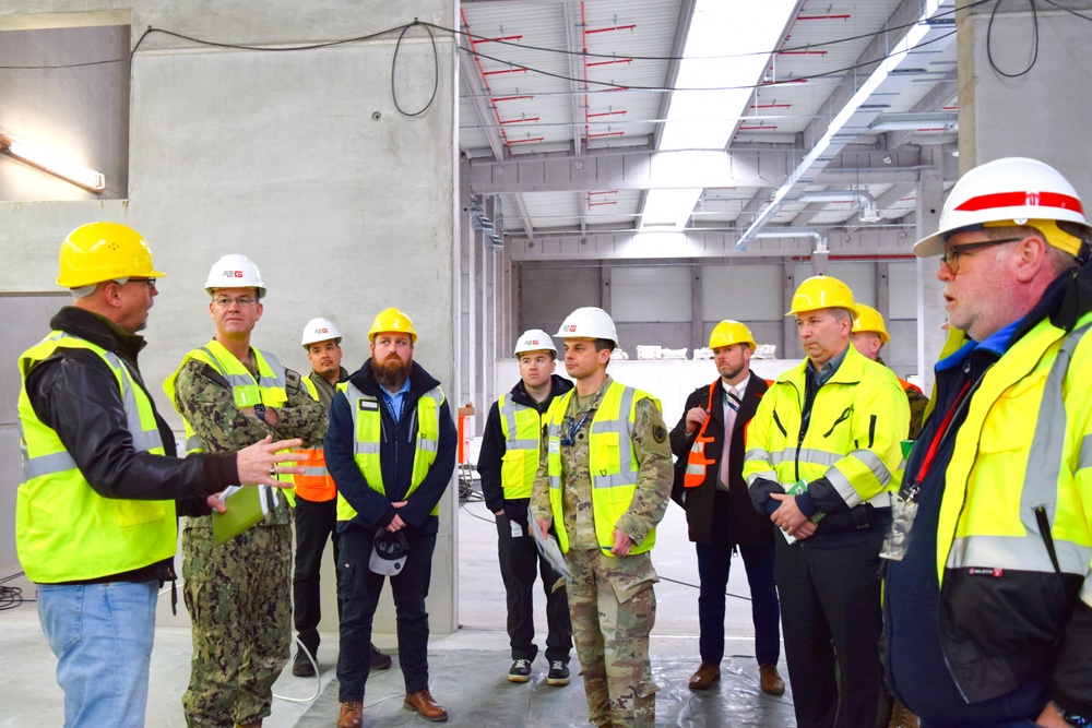 DLA Distribution commander tours Europe distribution center