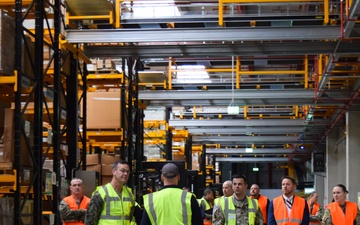 DLA Distribution commander tours Europe distribution center