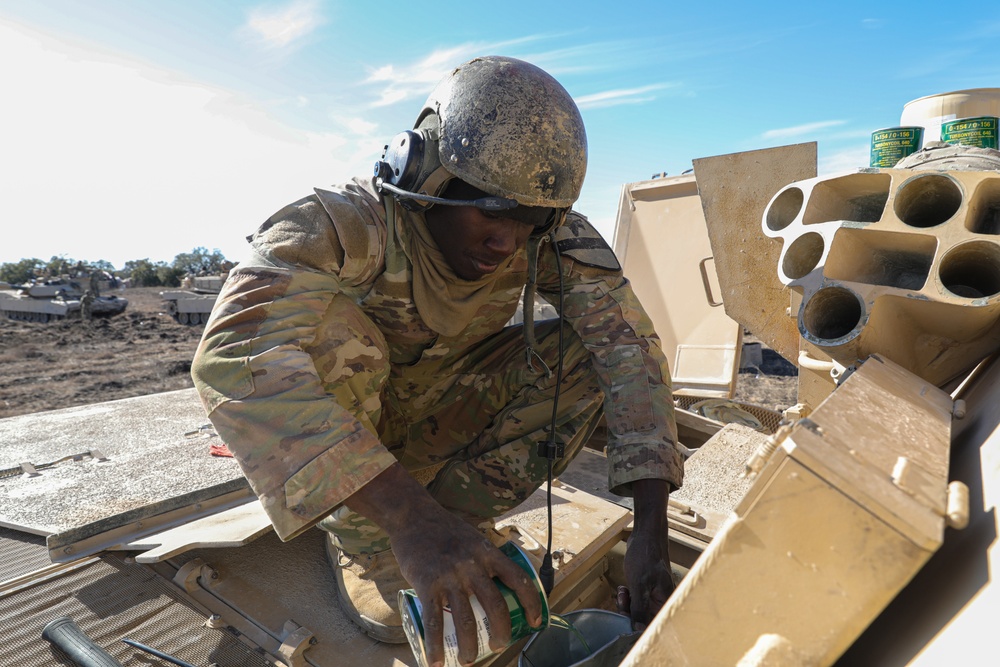 Field maintenance during field training exercise on Fort Cavazos