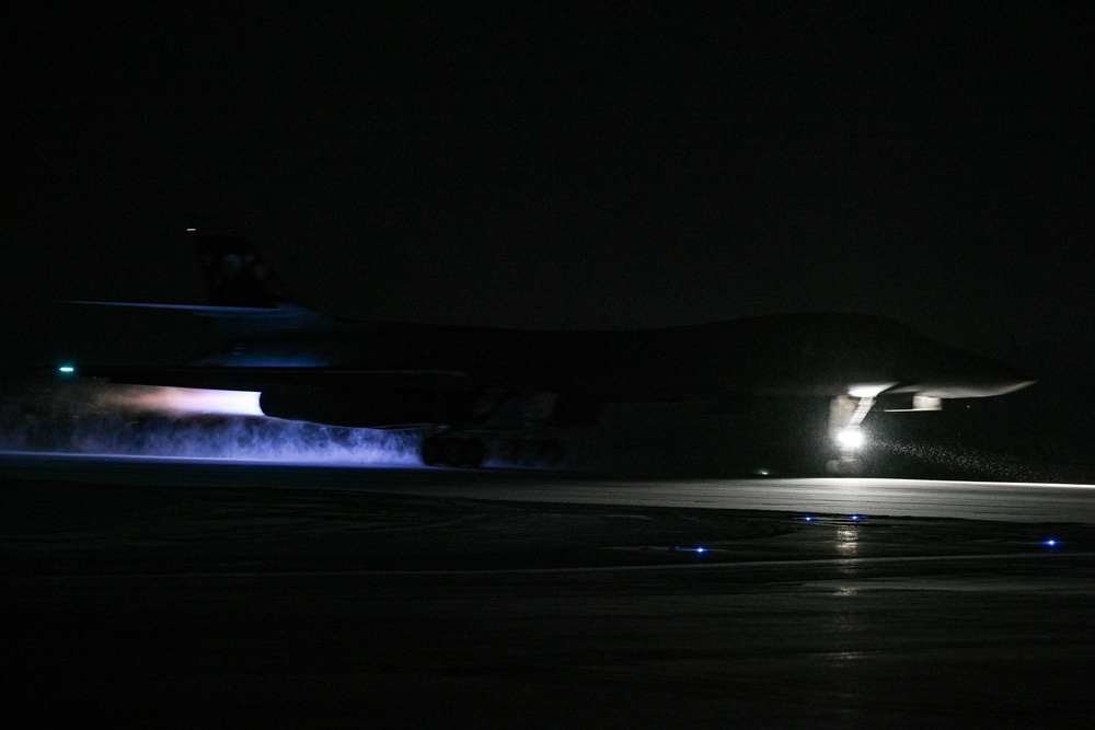 Ellsworth B-1s depart for Bomber Task Force 25-1