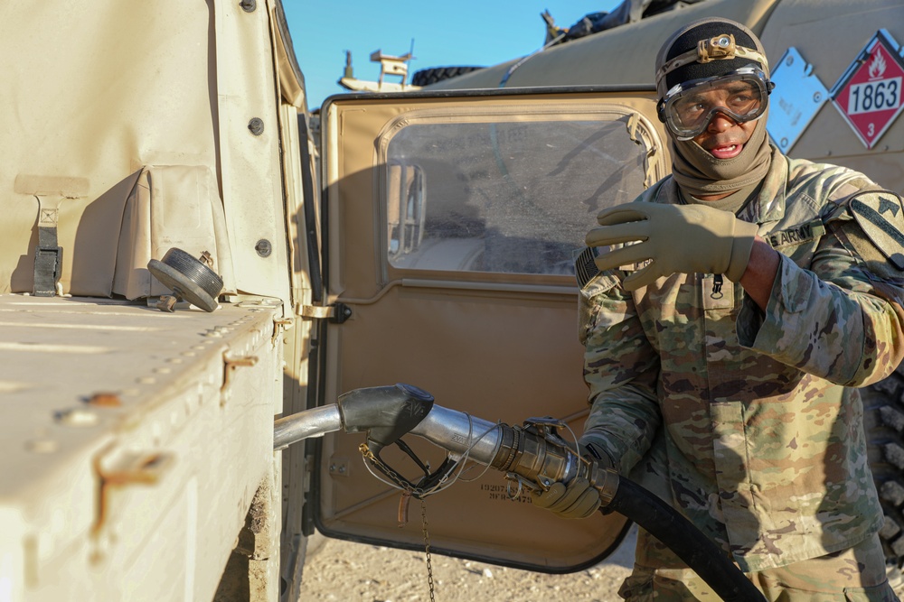 Field maintenance during field training exercise on Fort Cavazos