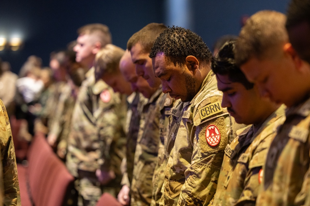 105th Engineer Battalion Deployment ceremony