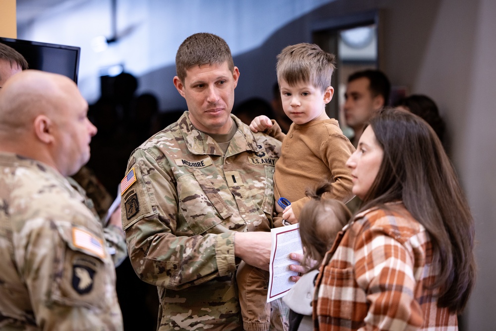 105th Engineer Battalion Deployment ceremony