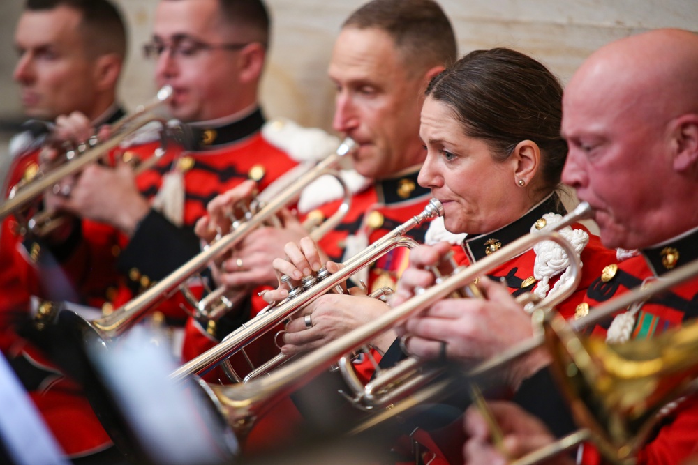 Marine Band Supports Presidential Inauguration