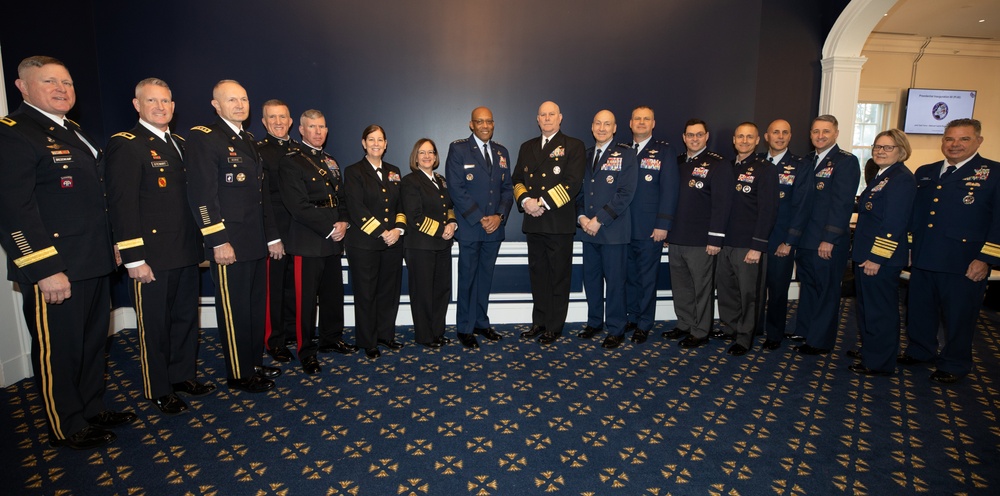 Joint Chiefs of Staff attend the 60th Presidential Inauguration