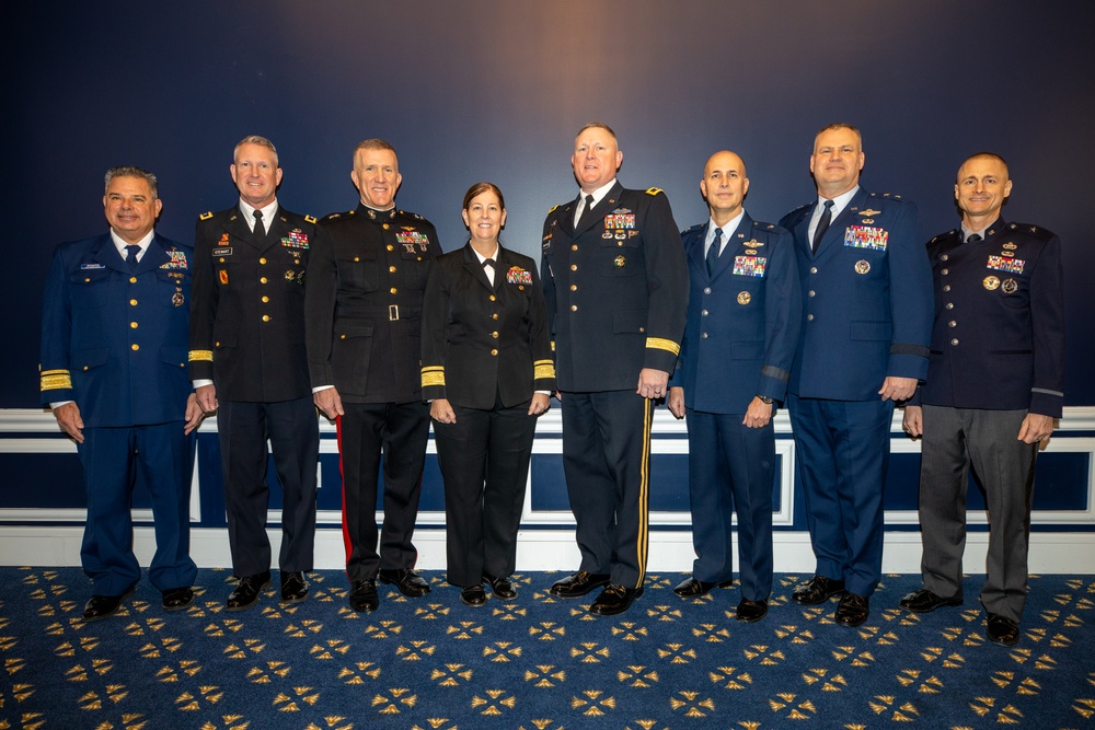 Senior Leadership of the Joint Task Force-National Capital Region attend the 60th Presidential Inauguration
