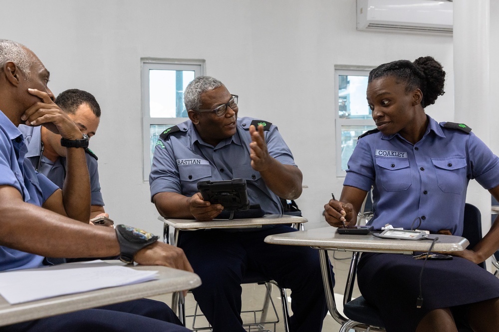 243D Regiment RTI Conducts Subject-Matter Expert Exchange in The Bahamas