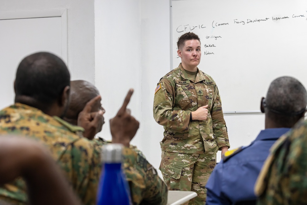 243D Regiment RTI Conducts Subject-Matter Expert Exchange in The Bahamas