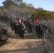 Headquarters and Service Battalion participate in a 5k hike