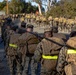 Headquarters and Service Battalion participate in a 5k hike