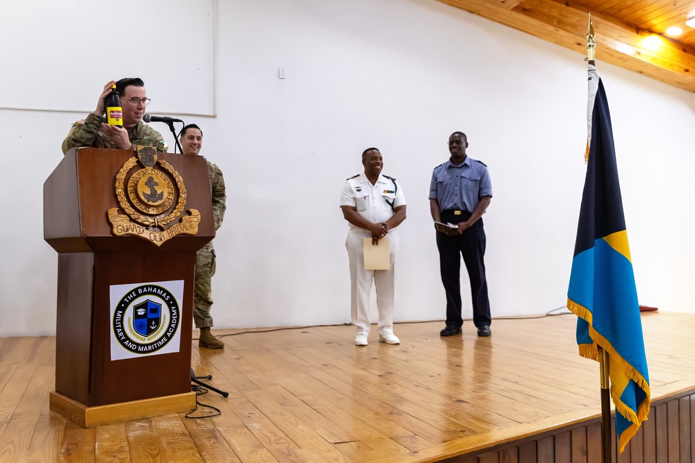 243D Regiment RTI Conducts Subject-Matter Expert Exchange in The Bahamas